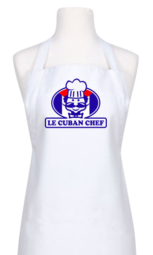 Le Cuban Chef apron